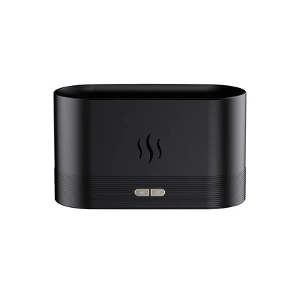 Perfume Humidifier Ultrasonic Air Humidifier with LED Lighting Simulation Colorful Flame Fragrance Machine
